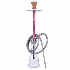 Шахта для Кальяну KAYA INOX TRADI WEGA RED 2S + КОВБА KM ПРОЗОРНИЙ