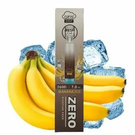 Електронні сигарети Airis Banana Ice (Аїріс Банан Айс) 2600 (БЕЗ НІКОТИНУ)