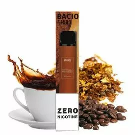 Електронні сигарети Bacio 1500 Bronze (Басіо 1500 Кава Тютюн БЕЗ НІКОТИНУ)
