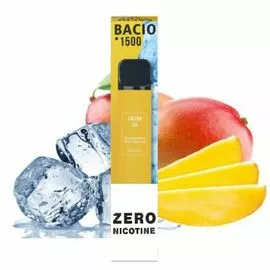 Електронні сигарети Bacio 1500 Golden Ice (Басіо 1500 Манго Айс БЕЗ НІКОТИНУ)