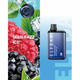 Електронні сигарети Elf ​​Bar BС5000 ULTRA Blue Razz Ice (Блакитний Лимонад Айс)