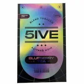 Тютюн 5IVE medium Blueberry Tea (Чай з Чорниця) 100грам