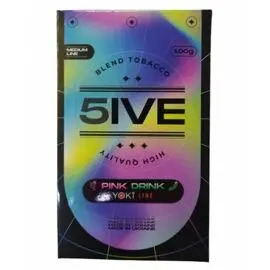 Тютюн 5IVE medium Pink Drink (Огірковий Лимонад Маракуя) 100грам