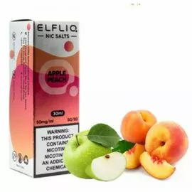 Рідина Elf Liq Apple Peach (Ельф Бар Яблуко Персик) 30мол 5%