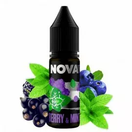Рідина Nova Berry Mint (Нова Ягода М'ята) 15мл 6,5%