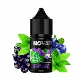 Рідина Nova Berry Mint (Нова Ягода М'ята) 30мл