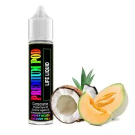 Рідина Premium POD системи Honey Melon Coconut Milk (Медова Диня та Кокосове Молоко) 10мл