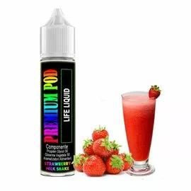 Жидкость Premium Pod Strawberry  MilkShake (Клубничный Милкшейк) 10мл