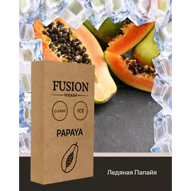 Табак Fusion Classic Ice Papaya (Фьюжн Айс Папайя ) 100 грамм