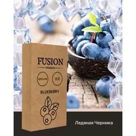 Табак Fusion Medium Ice Blueberry (Фьюжн Айс Черника) 100 грамм