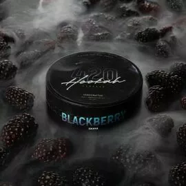 Тютюн 420 Dark Line Blackberry (Ожина) 100 грам