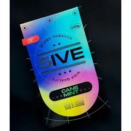 Тютюн 5IVE Hard Cane Mint (Тростникова М'ята) 100грам