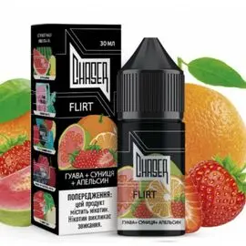 Рідина Chaser Black Flirt (Чейзер Гуава Полуниця Апельсин) 30мл 5%