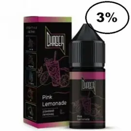 Рідина Chaser Black Pink Lemonade (Чейзер блек Рожевий Лимонад) 30мл, 3%