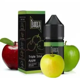 Жидкость Chaser Black Triple Sour Apple (Чейзер Тройное Кислое Яблоко) 30мл 5%