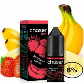 Рідина Chaser (Чейзер Полуниця Банан) 10мл, 6%