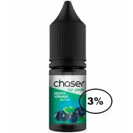 Жидкость Chaser (Чейзер Ментол Черника) 15мл 3%