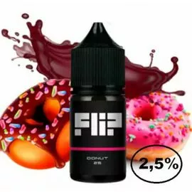 Жидкость Flip Donut (Флип Пончики) 30мл,  2,5%