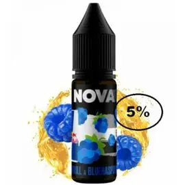 Жидкость Nova Red Bull Blueraspberry (Нова Энергетик Голубая Малина) 15мл, 5%