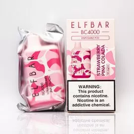 Електронна сигарета Elf Bar BC4000 Strawberry Pina Colada (Полуниця Піна Колада)