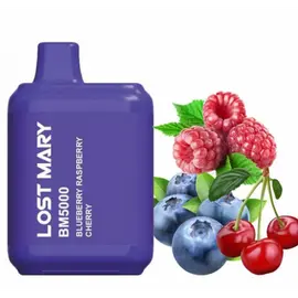 Електронні сигарети Lost Mary BM5000 Blueberry Raspberry Cherry (Чорниця Малина Вишня)
