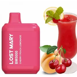 Електронні сигарети Lost Mary BM5000 Cherry Peach Lemonade (Вишня Персик Лимонад)