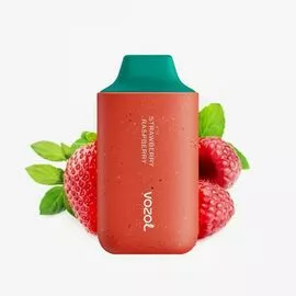 Електронна сигарета Vozol 6000 Strawberry Raspberry (Полуниця Малина)
