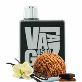 Электронные сигареты VAAL GLAZ6500 Vanilla Chocolate Ice Cream (Веел) Ванильно-Шоколадное Мороженое