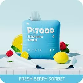 Электронные сигареты Elf Bar 7000 Fresh Berry Sorbet (Эльф Бар 7000 Сорбет из Свежих Ягод)