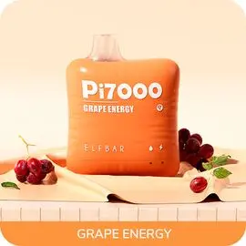 Электронные сигареты Elf Bar 7000 Grape Energy(Эльф Бар 7000 Виноград Энергетик)