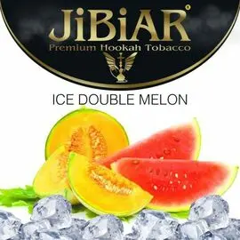 Табак Jibiar Ice Double Melon (Джибиар Айс Двойная Дыня) 100 грамм