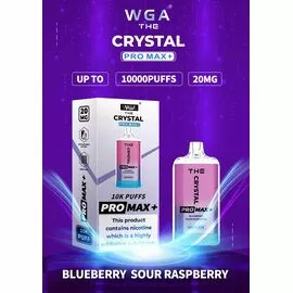 Одноразка Crystal Pro Max 10000 Blueberry Sour Raspberry (Черника Кислая Малина)