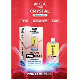 Електронна сигарета Crystal Pro Max 10000 Pink Lemonade (Ягідний Лимонад)