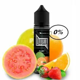 Рідина Chaser 0% 60мл Organic Black Flirt (Апельсин Гуава Полуниця)