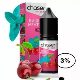 Рідина Chaser Cherry Mint (Чейзер Вишня Ментол) 15мол, 3%