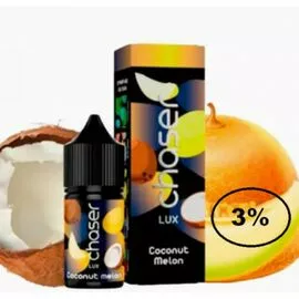 Рідина Chaser LUX Coconut Melon (Чейзер Люкс Кокос Диня) 30мл, 3%
