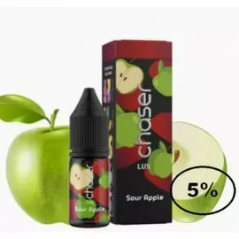 Жидкость Chaser LUX Sour Apple (Чейзер Люкс Кислое Яблоко) 11мл, 5%