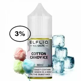 Жидкость Elf Liq Ice Cotton Candy (Сладкая Вата Лед) 30мл, 3%