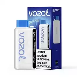 Электронная сигарета Vozol 12000 Blue Razz Ice (Черника Малина Лёд)