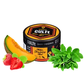 Тютюн CULT Medium M99 Melon Strawberry Mint (Диня Полуниця М'ята) 100гр