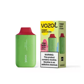 Електронна сигарета Vozol 6000 Forest Berry Strom (Мікс Лісових Ягід)