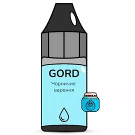 Рідина Gord Blueberry Jam (Чорничний Джем) 30мол 5%