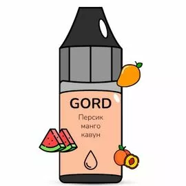 Рідина Gord Peach Mango Watermelon (Персик Манго Кавун) 30мл 5%