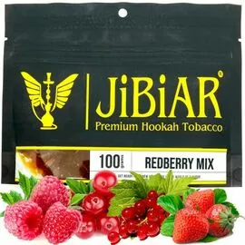 Тютюн Jibiar Red Berry Mix (Мікс Червоних Ягід) 100 г