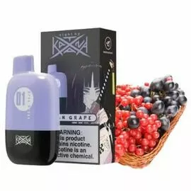 Електронна сигарета Katana 5000 Gran Grape (Виноград Журавлина)