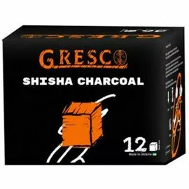 Уголь ореховый Gresco  (Греско) 12 шт кубик
