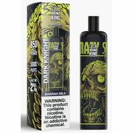 Электронная сигарета Aroma King Dark Night 5000 Banana Milk (Банановое Молоко)