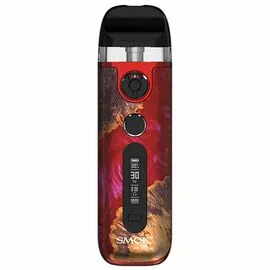 Многоразовая Pod-система Smok Novo 5 KIT Red Stabilizing Wood