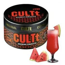 Табак CULT Medium M34 Watermelon Lemonade (Арбузный Лимонад) 100гр