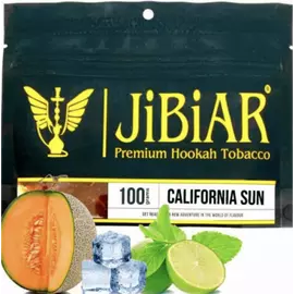 Табак Jibiar California Sun (Дыня Лайм Лёд) 100 гр